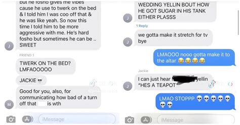 jackies leaked texts|Jackie Texts ‘Love Is Blind’ Season 4, Leaked Marshall Messages